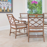 X & Diamond Armchair
