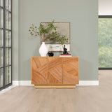 Swirl Rattan Cabinet