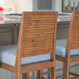 Stacked Bamboo Stool