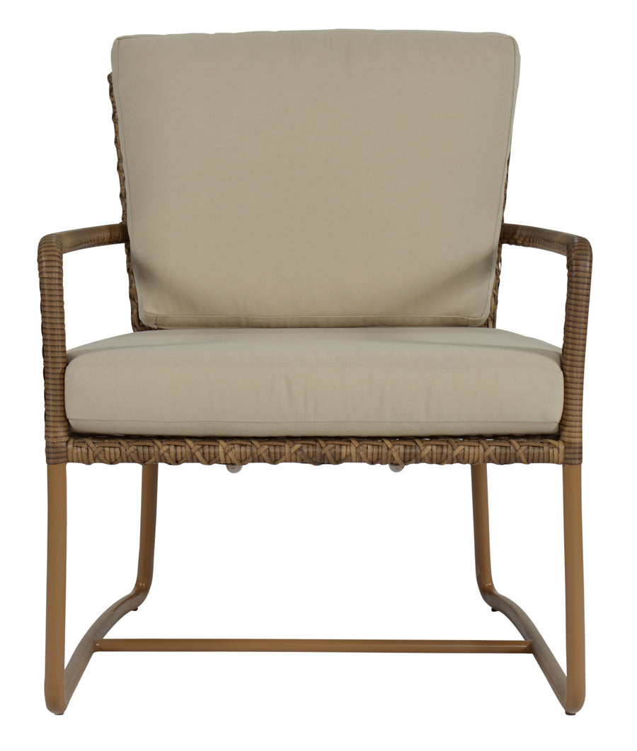 Ready To Ship - Bay Lounge Chair in Sunbrella Antique Beige