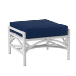 Chippendale Outdoor Ottoman-Outdoor Ottomans-David Francis