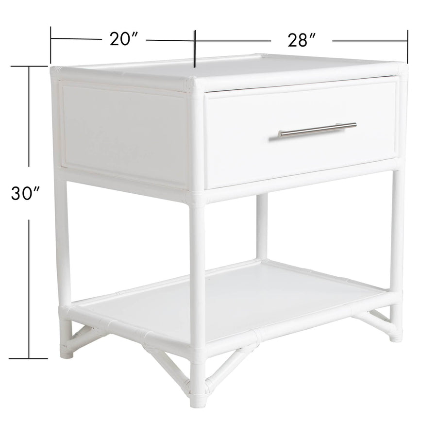 Olympia One-Drawer Nightstand-nightstands-David Francis