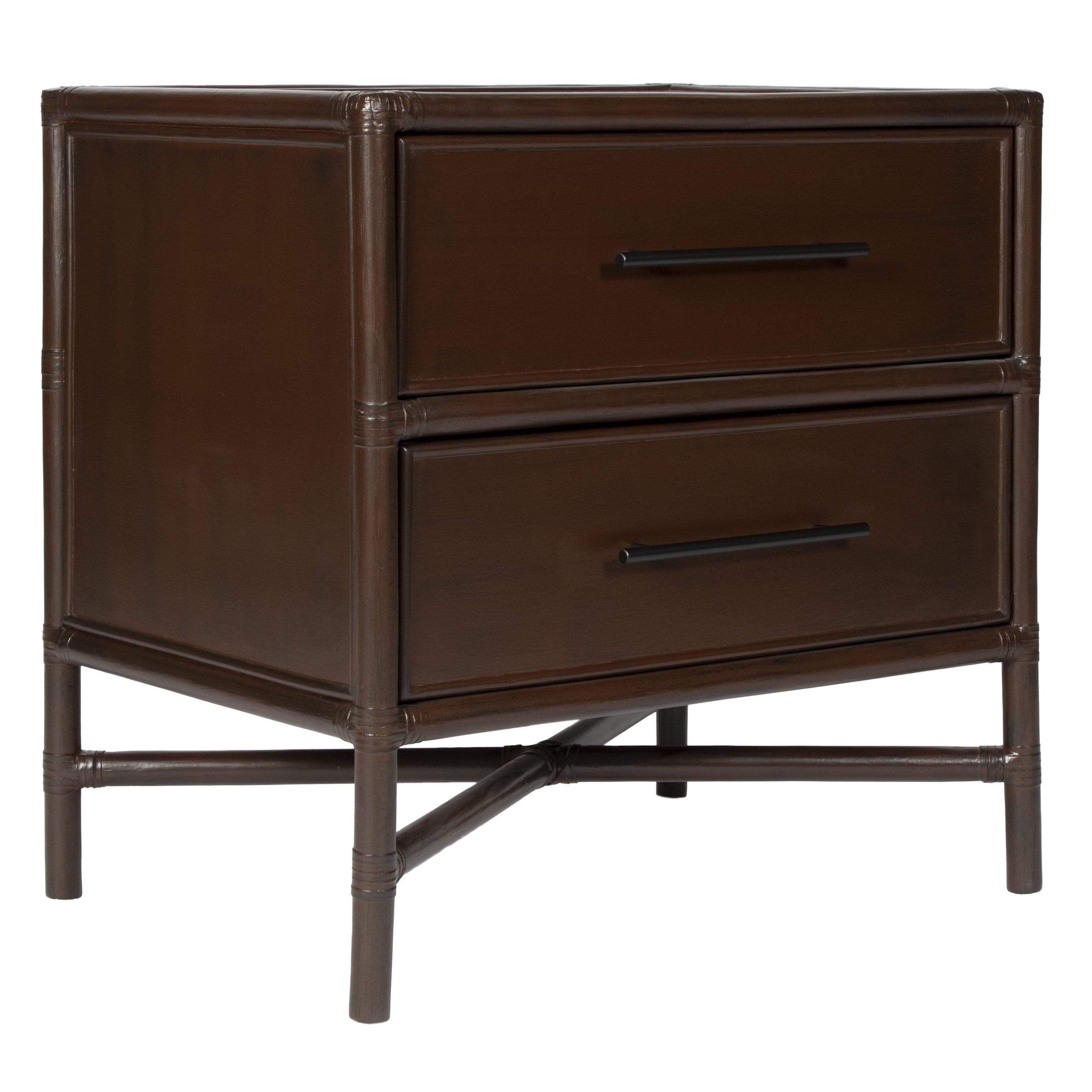 Verona Two-Drawer Nightstand-nightstands-David Francis