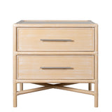 Verona Two-Drawer Nightstand