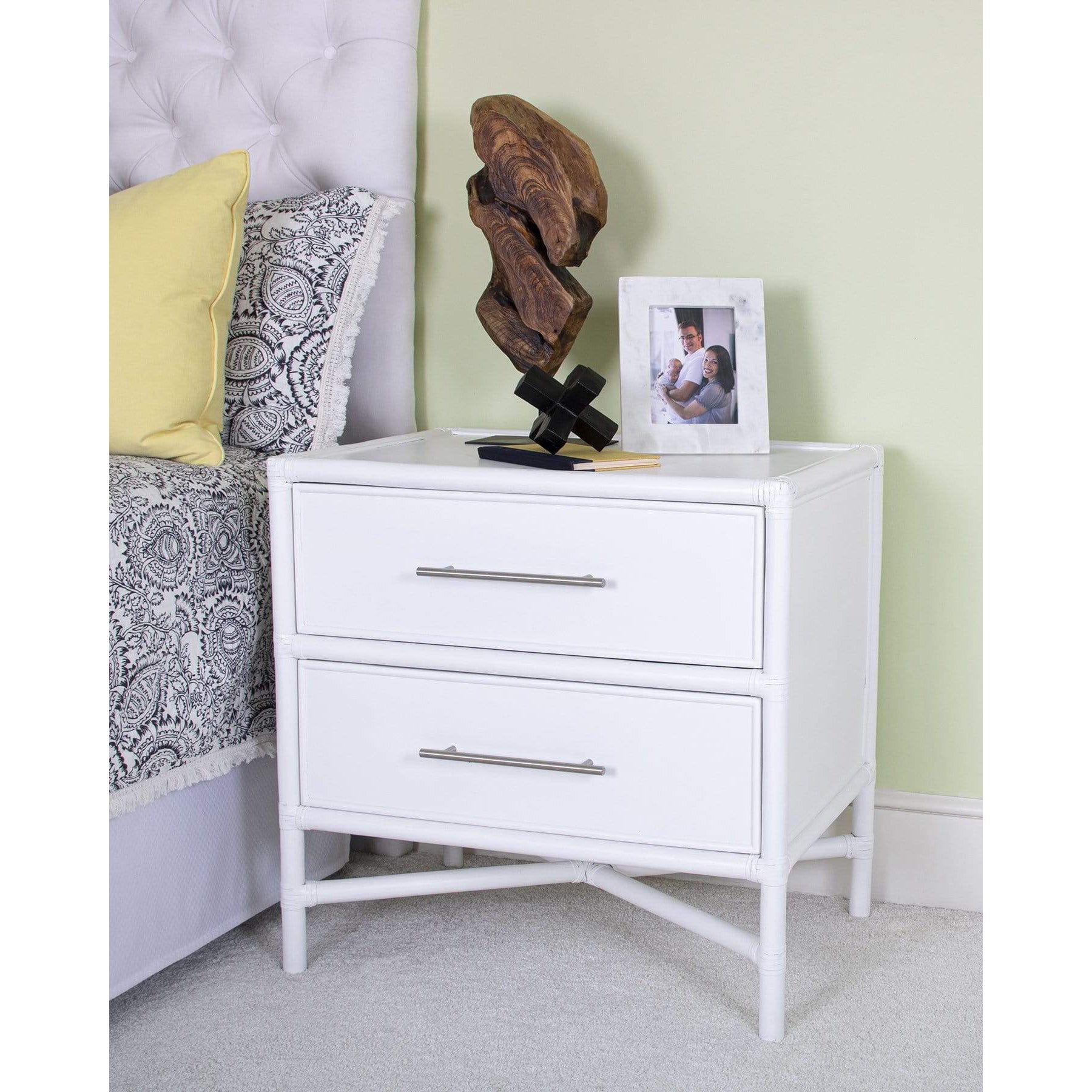 Verona Two-Drawer Nightstand-nightstands-David Francis