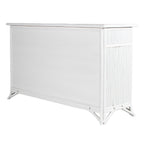 Pencil Rattan Nine-Drawer Dresser-Chests & Dressers-David Francis
