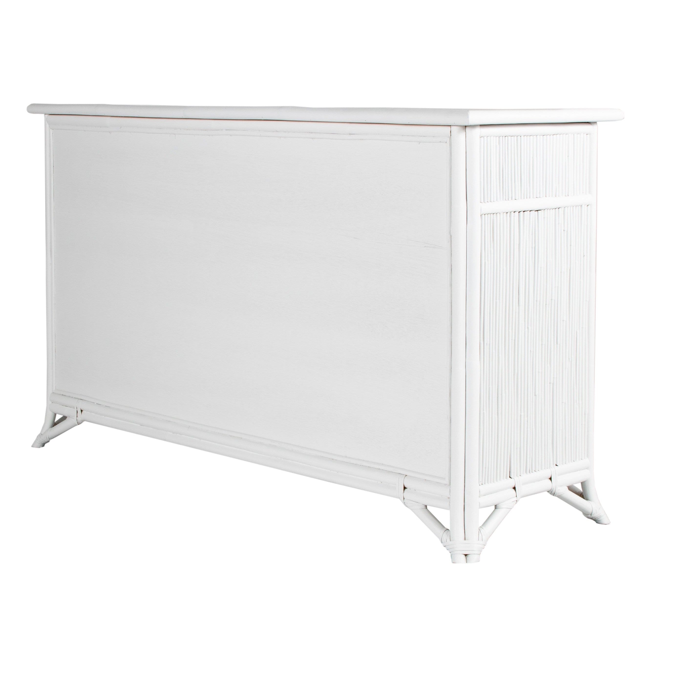 Pencil Rattan Nine-Drawer Dresser-Chests & Dressers-David Francis