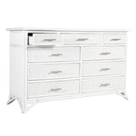 Pencil Rattan Nine-Drawer Dresser-Chests & Dressers-David Francis