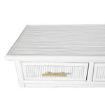 Pencil Rattan Nine-Drawer Dresser-Chests & Dressers-David Francis
