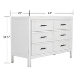 Banyan Six-Drawer Dresser-Chests & Dressers-David Francis