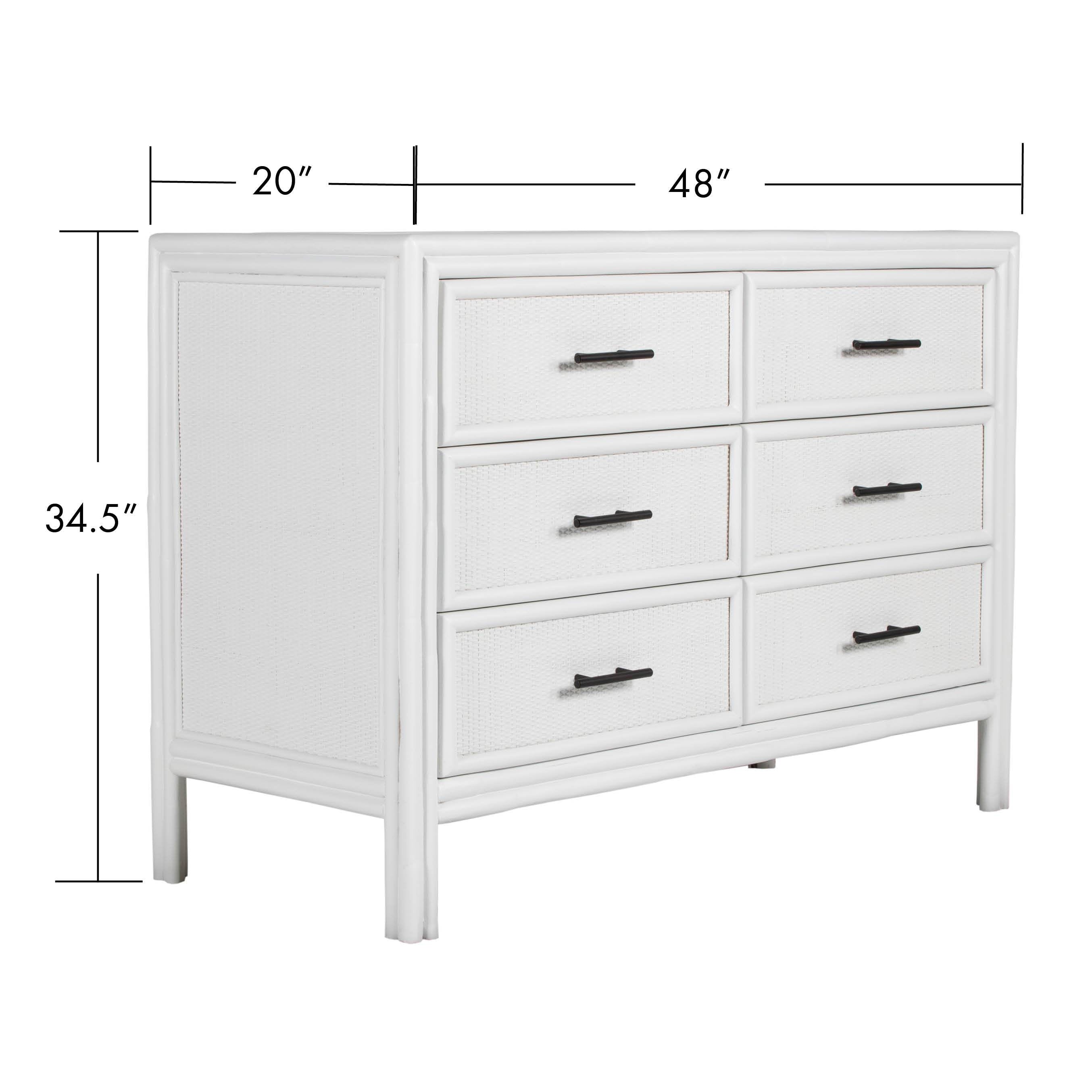 Banyan Six-Drawer Dresser-Chests & Dressers-David Francis