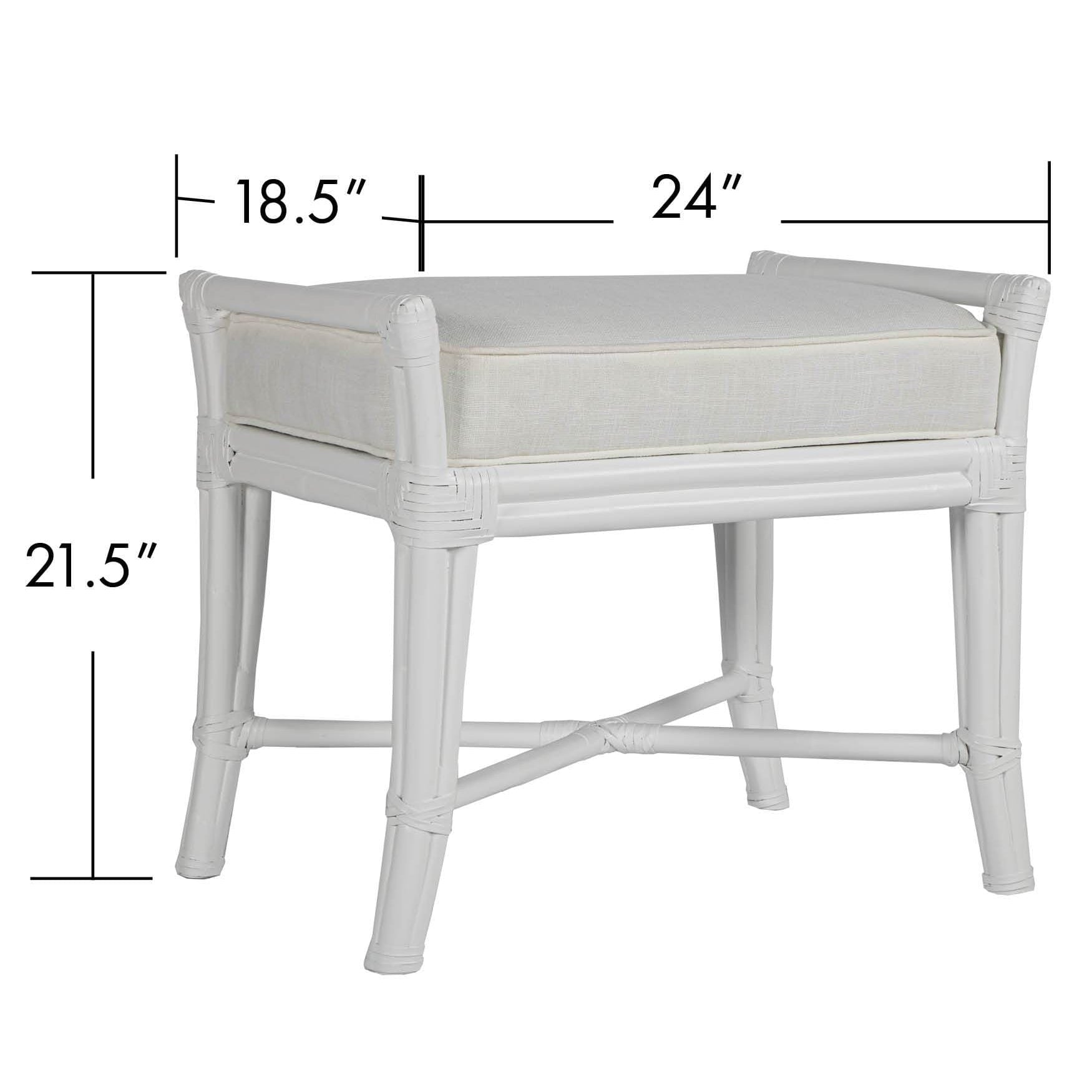 Small Malacca Bench-Benches-David Francis