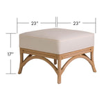 Chippendale Ottoman-Ottomans-David Francis