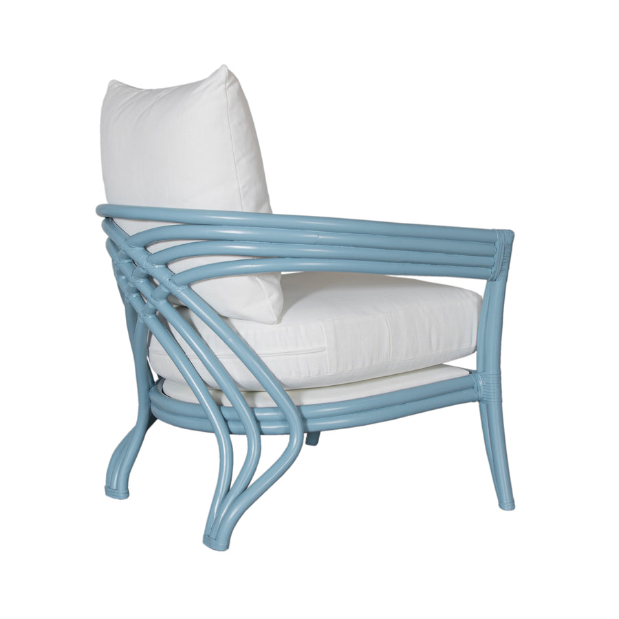 Ready To Ship - Mariner Lounge Chair in Azul