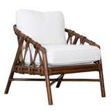 Ready To Ship - Knot Lounge Chair in Golden Mahogany