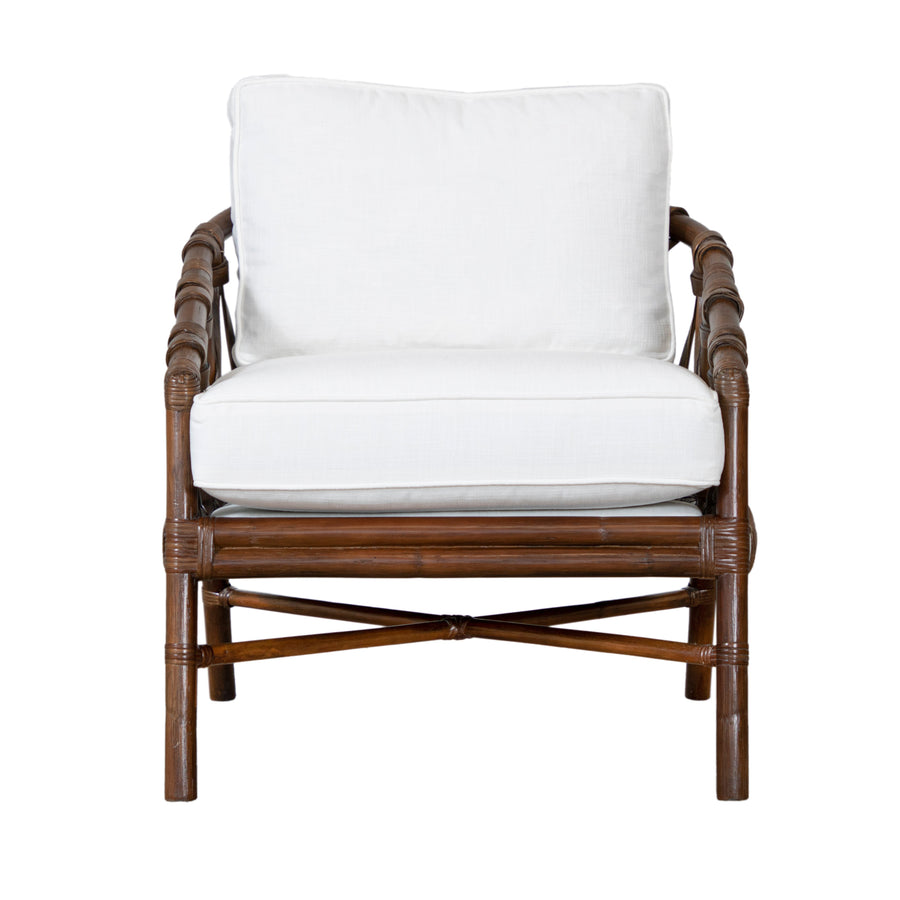 Ready To Ship - Knot Lounge Chair in Golden Mahogany