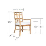 Ready To Ship - Seville Armchair in Natural