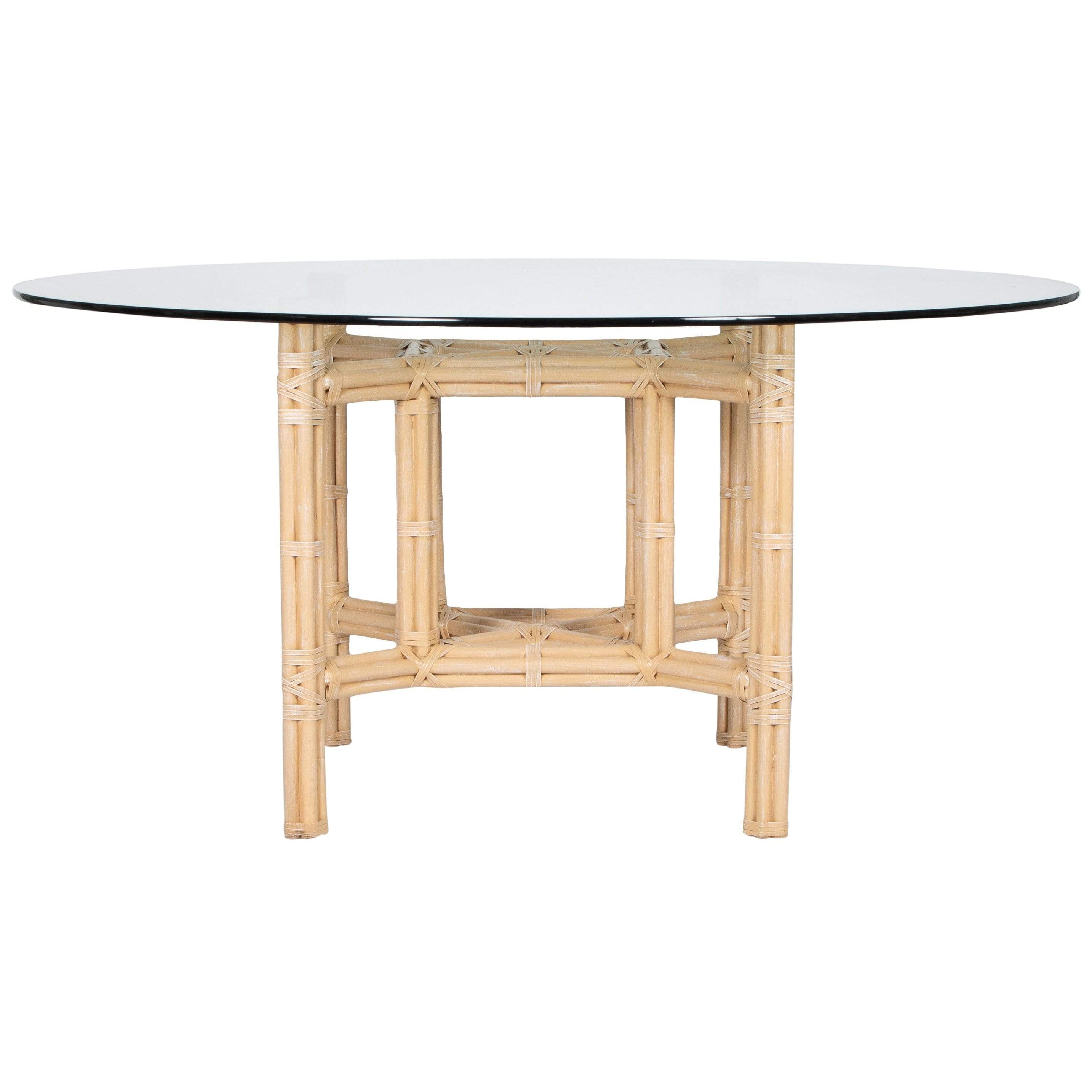Square Rattan Table Base-Table Bases-David Francis