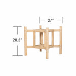 Square Rattan Table Base-Table Bases-David Francis