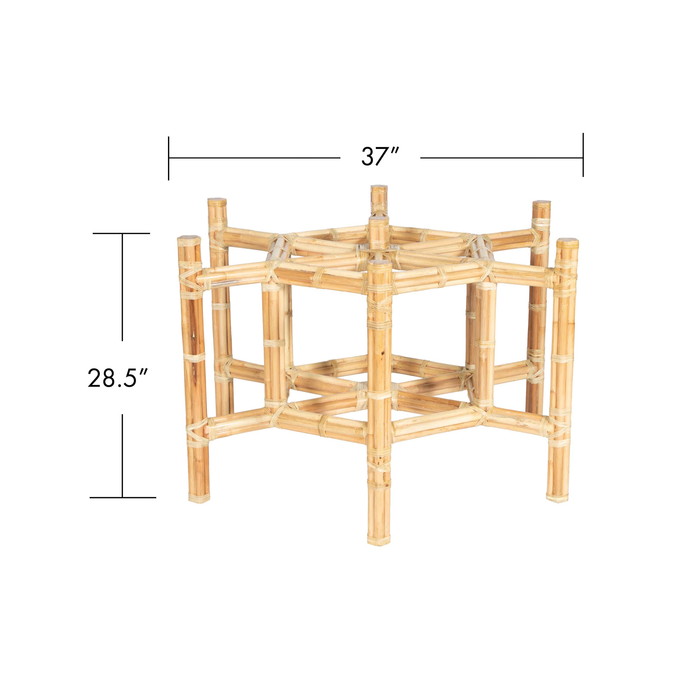 Hex 37" Table Base-Table Bases-David Francis