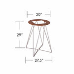 Quick Ship! Nara Table Base-Table Bases-David Francis