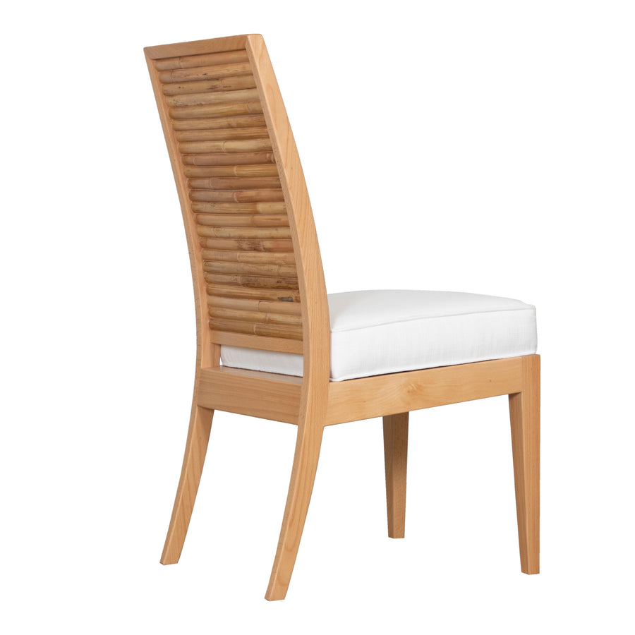 Ready To Ship - Stacked Bamboo Side Chair in Natural