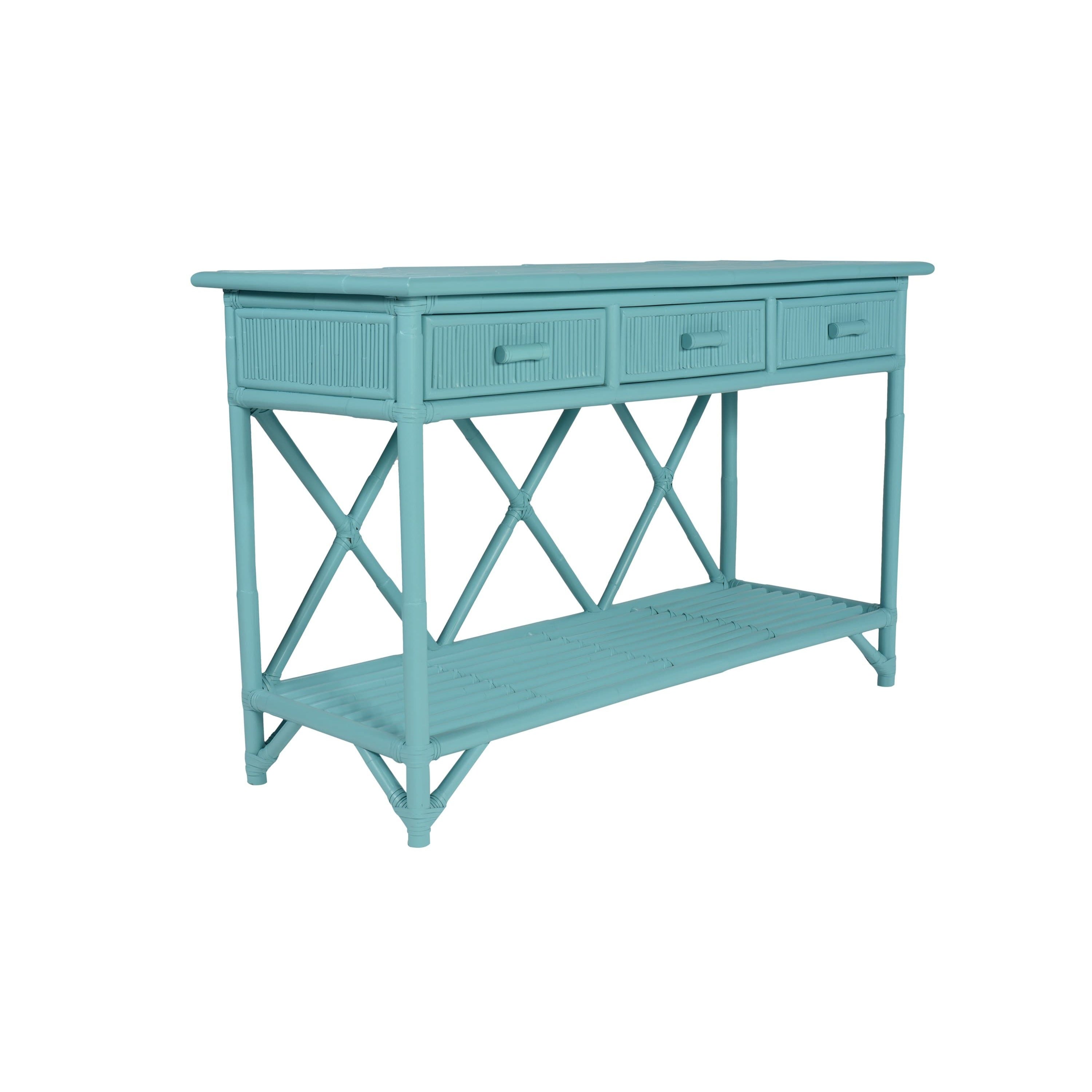 Pencil Rattan Sideboard-Occasional Tables-David Francis