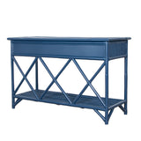 Pencil Rattan Console Table