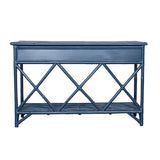 Pencil Rattan Console Table