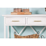 Pencil Rattan Sideboard-Occasional Tables-David Francis