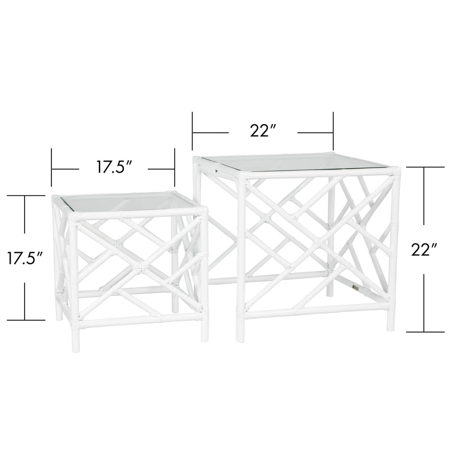 Chippendale Nesting Tables-Occasional Tables-David Francis