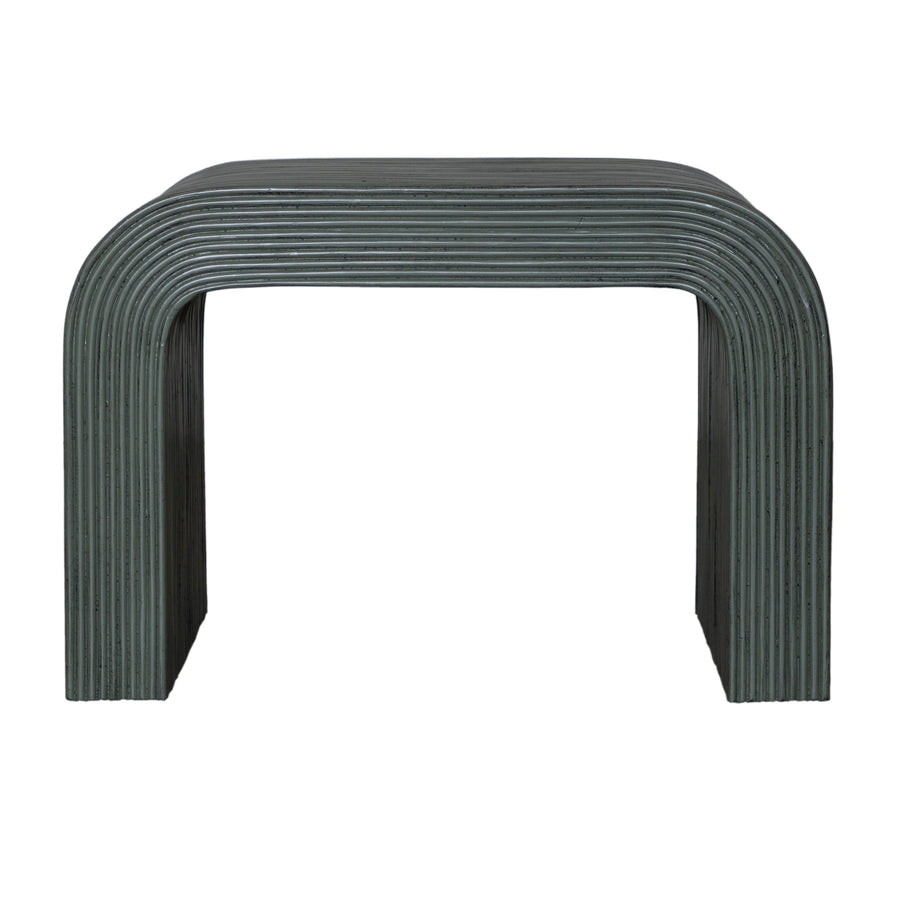 Ready To Ship - Bahia End Table in Kale