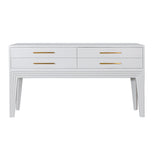 Ready To Ship - Barcelona Console Table In White