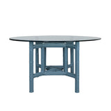 Square Rattan Table Base