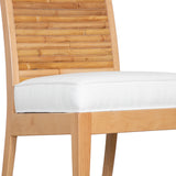 Stacked Bamboo Side Chair