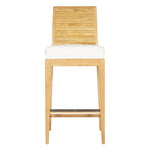 Stacked Bamboo Stool-Barstool + Counter Stool-David Francis