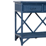 Pencil Rattan Console Table