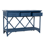 Pencil Rattan Console Table