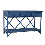 Pencil Rattan Console Table