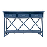 Pencil Rattan Console Table