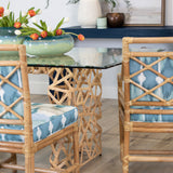 X & Diamond Armchair