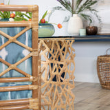 X & Diamond Armchair