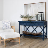 Pencil Rattan Console Table