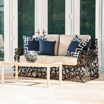 Captiva Loveseat-Outdoor Lounge Chairs-David Francis
