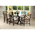 X & Diamond Armchair-Dining Chairs-David Francis