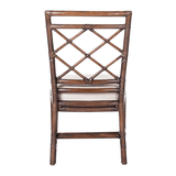 X & Diamond Side Chair-Dining Chairs-David Francis