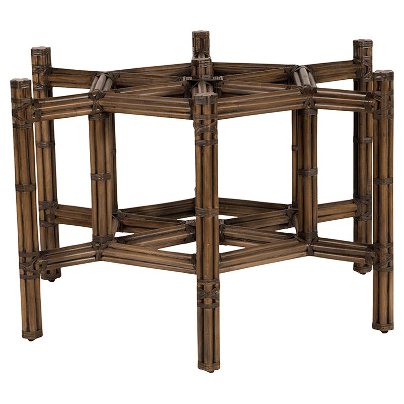 Hex 37" Table Base-Table Bases-David Francis