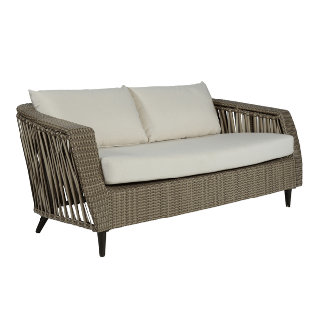 Milano Loveseat-Outdoor Loveseats-David Francis