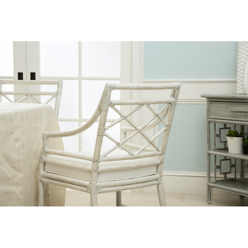 X & Diamond Armchair-Dining Chairs-David Francis