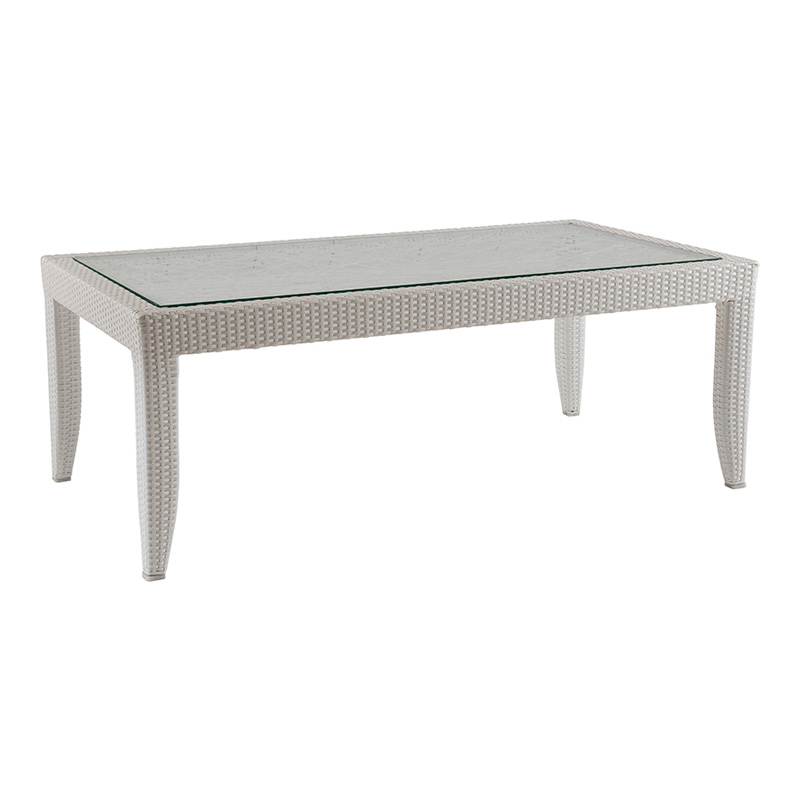 Quick Ship! Mykonos Coffee Table-Outdoor Occasional Tables-David Francis